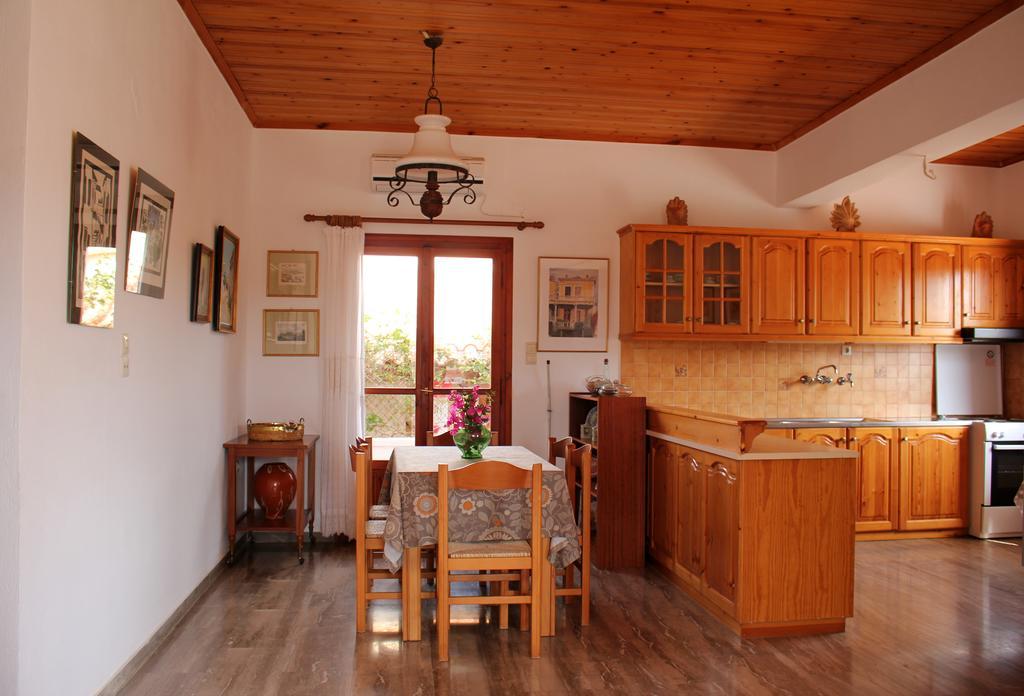 Vila Theros Beach House Stavrós Exteriér fotografie