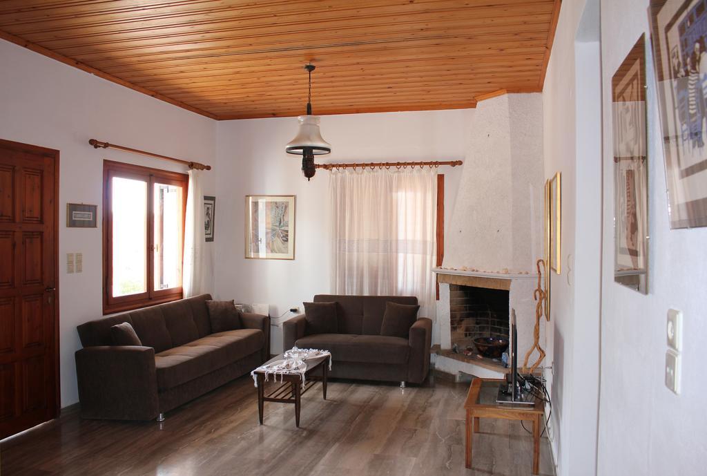 Vila Theros Beach House Stavrós Exteriér fotografie